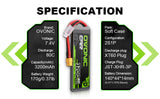 3200mAh / 2S / XT60 + TRA