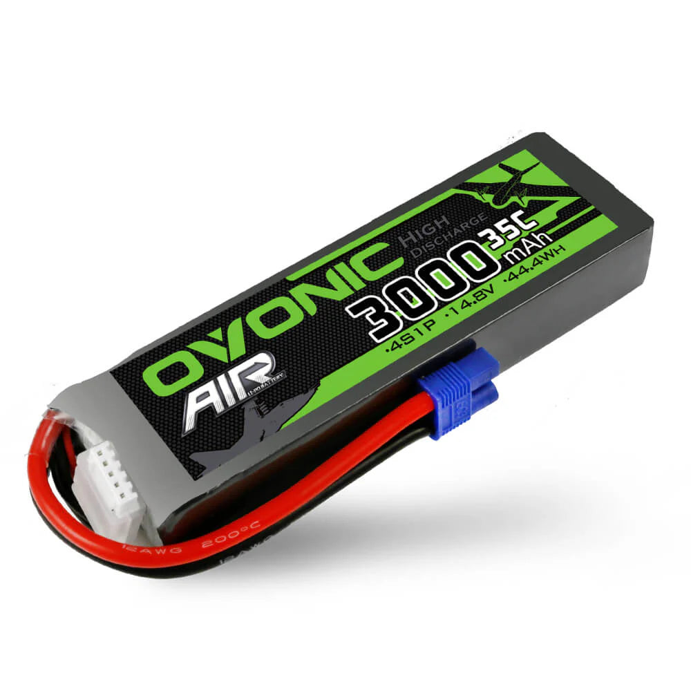Ovonic Air 4S 3000mAh 4S 14,8V 35C Lipo Akku mit EC3 Stecker