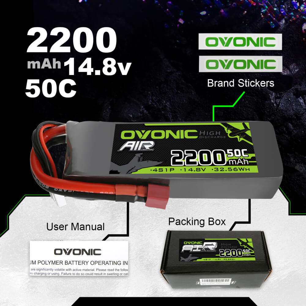2200mAh / 4S / Deans & EC3