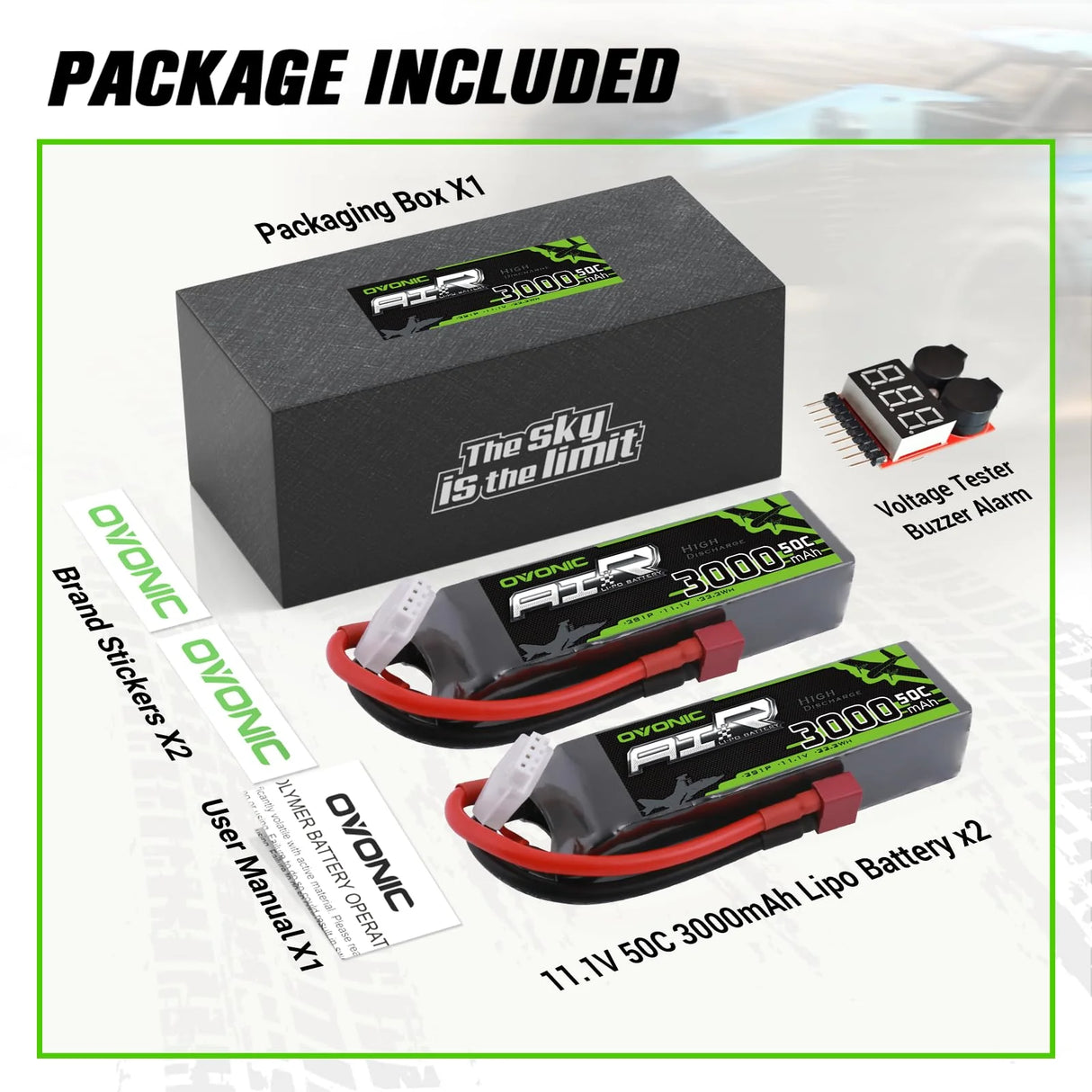 3000mAh / 3S / Dean