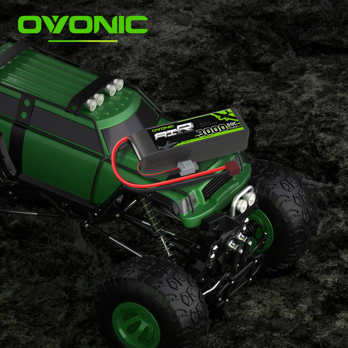 Ovonic Air 3S Lipo Akku 3000mAh 50C 11,1V mit Deans-Stecker (2 St.)