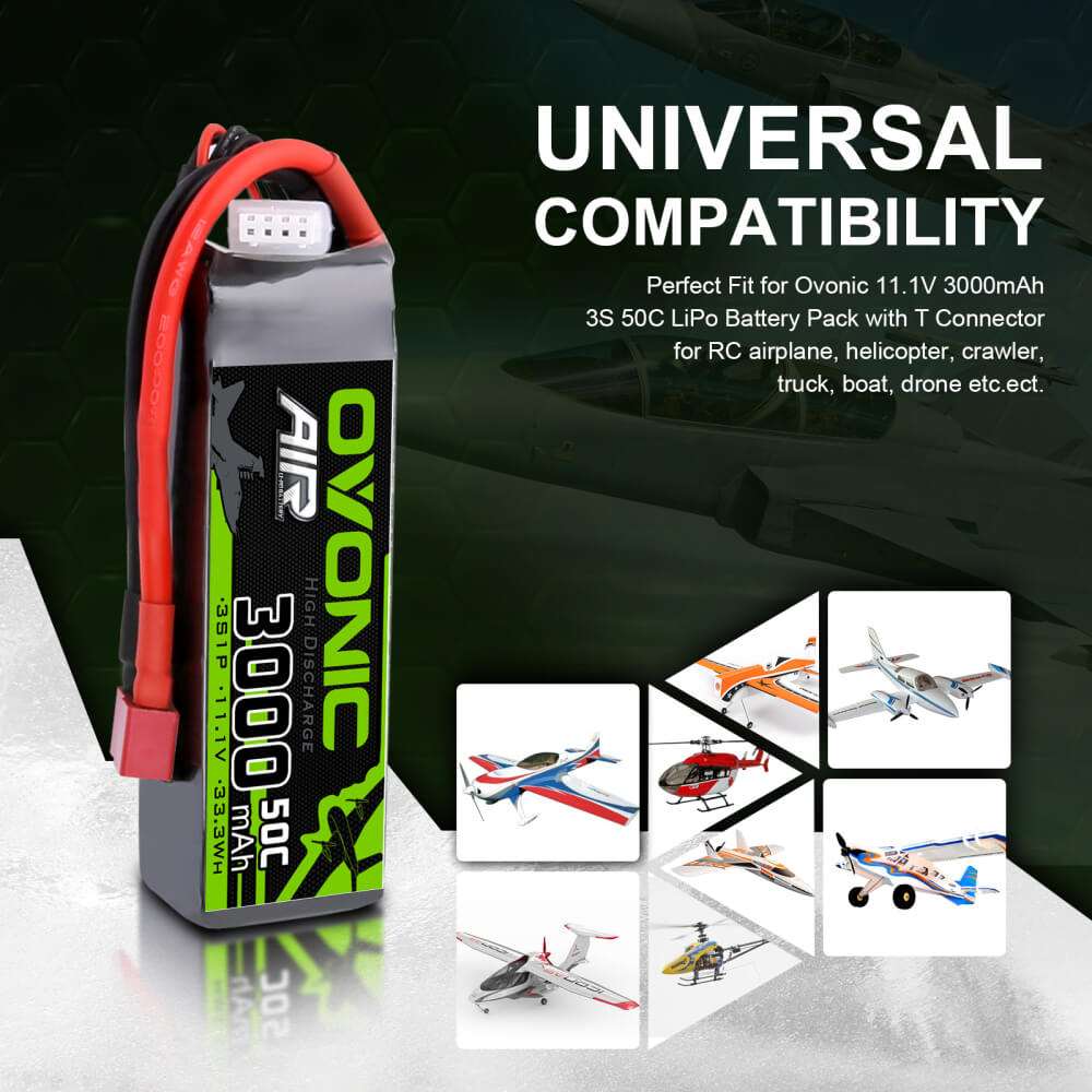3000mAh / 3S / Deans