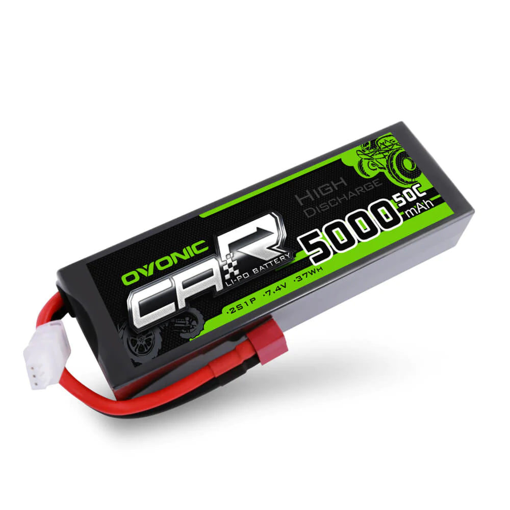 Ovonic Car 2S 5000mAh 50C 7,4V Hardcase Dean LiPo