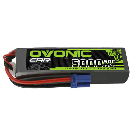 Ovonic Car 3S Lipo Akku 11,1V 5000mAh 50C LiPo-Akku mit EC5-Stecker