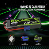 Ovonic 3S 5000mAh 50C 11,1V LiPo EC5 (2 St.)