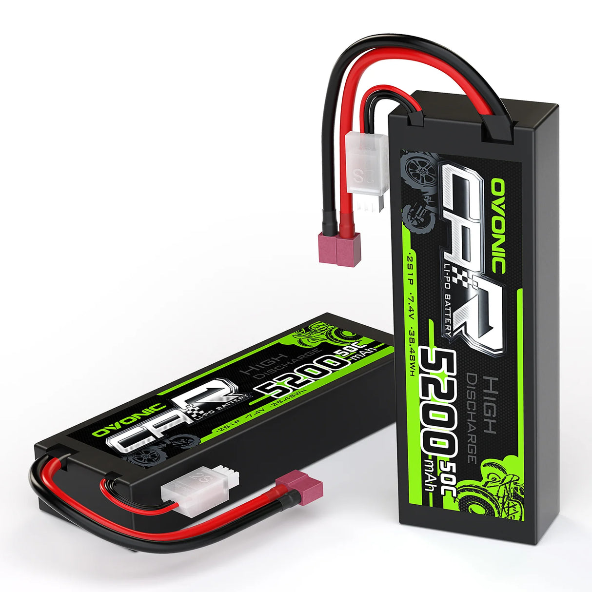 Ovonic Car 2S 5200mAh 50C 7,4V Hardcase  (2 Stück)