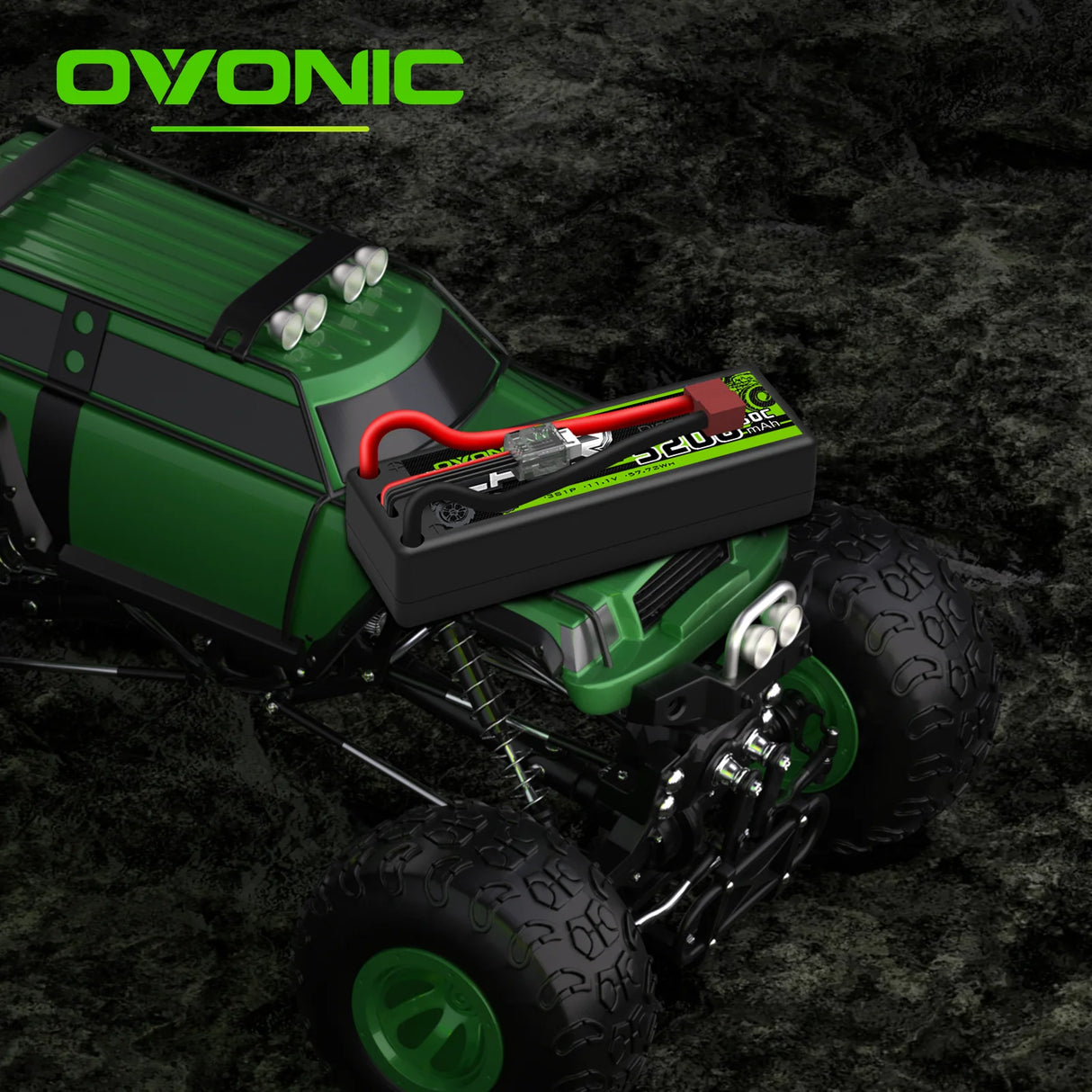 Ovonic Car 3S 5200mAh 11,1V 50C Hardcase Deans Lipo Akku