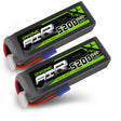 Ovonic Air 6S 5200mAh 50C 22,2V LiPo-Akkupack mit EC5-Stecker (2 Stück