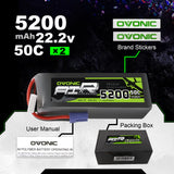 5200mAh / 6S / EC5
