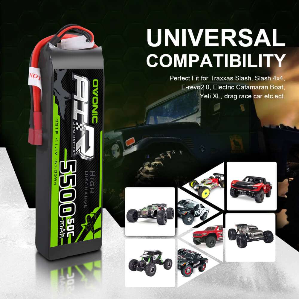Ovonic Air 3S 5500mAh 11,1V 50C Deans LiPo Akku
