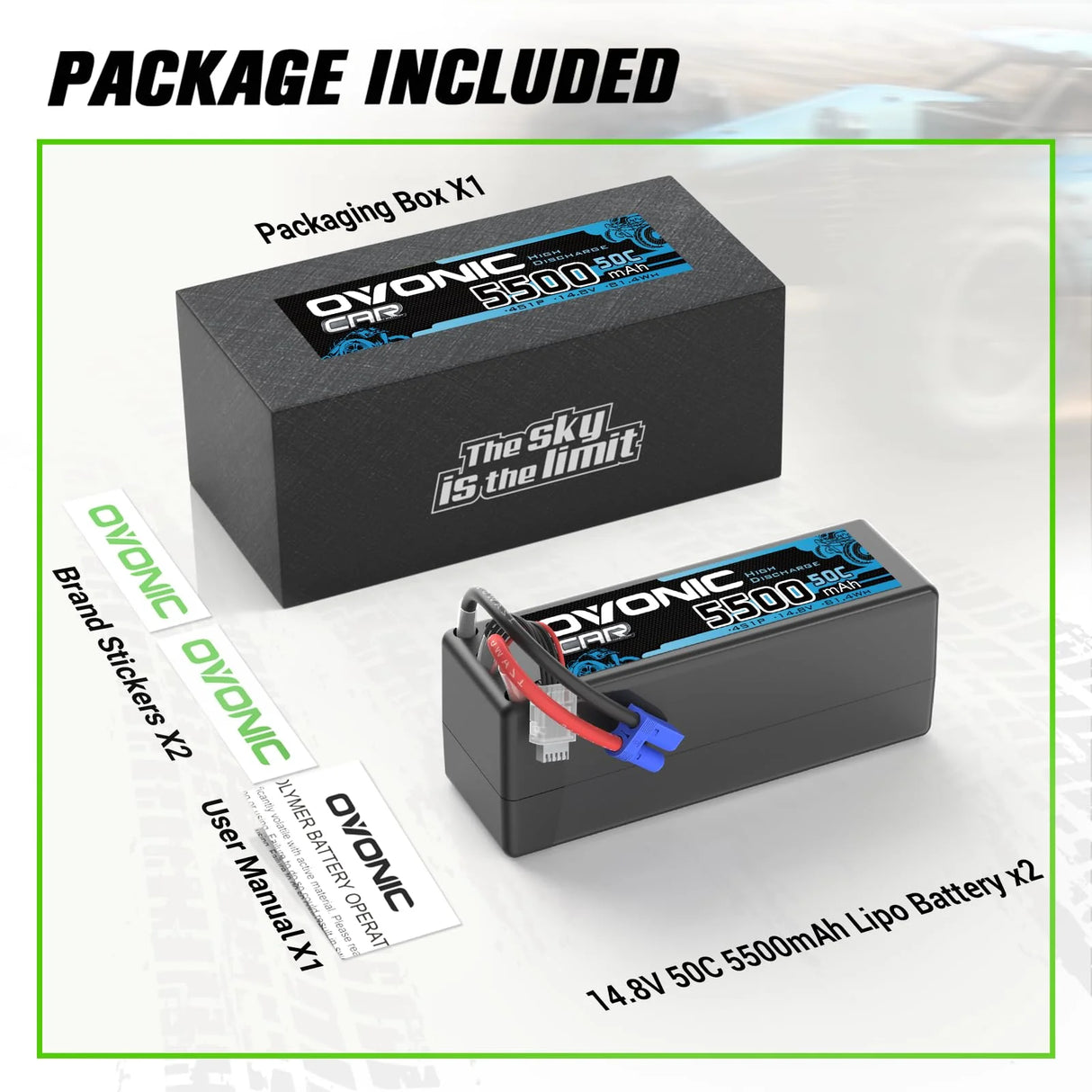 5500mAh / 4S / EC5