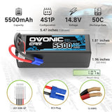 5500mAh / 4S / EC5