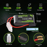 750mAh / 2S / XT60