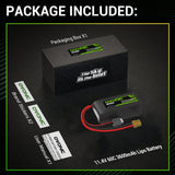 Ovonic 3S 3600mAh 11,1V 60C LiHV XT60-Stecker