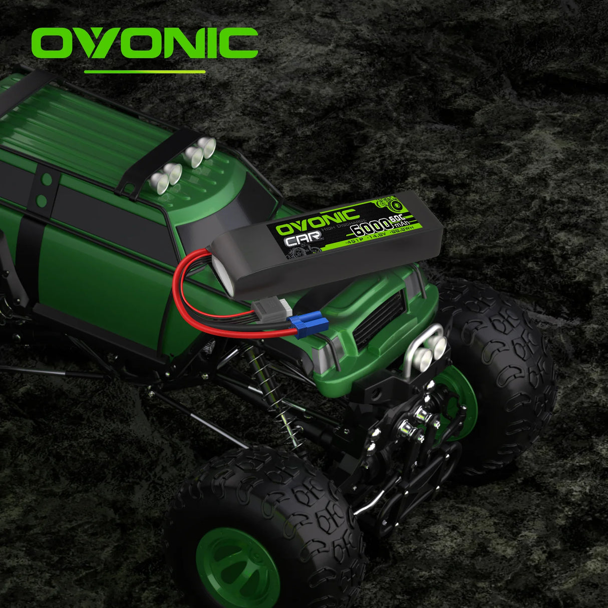 Ovonic Car 4S 6000mAh 60C 14,8V EC5 LiPo Akku