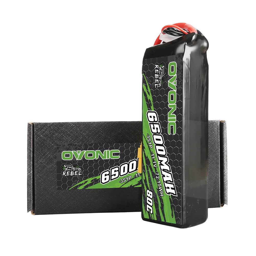 Ovonic Rebel 3S 6500mAh  80C 11,1 V LiPo XT90 (2 St.)