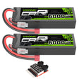 Ovonic Car 6000mAh 80C 2S 7,4 V Lipo-Akku-Hardcase mit Deans-Stecker u