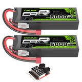 6000mAh / 2S / Deans