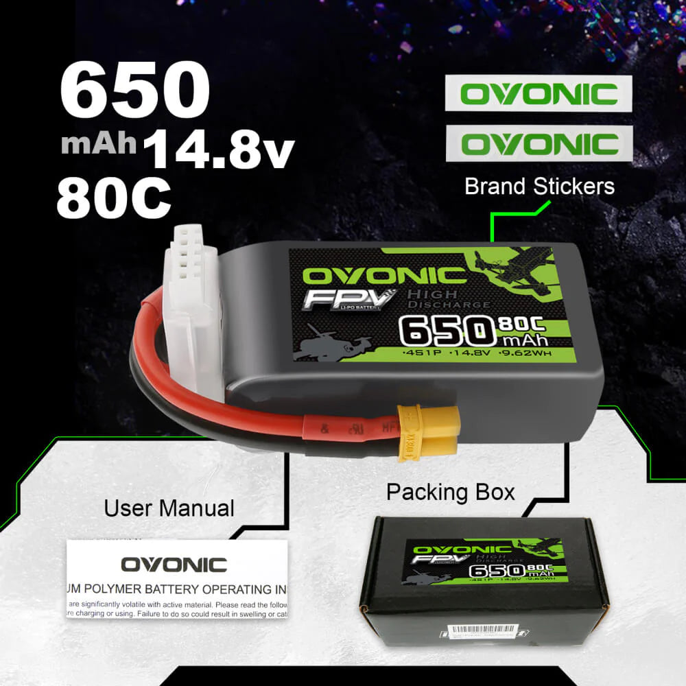 650mAh / 4S / XT30