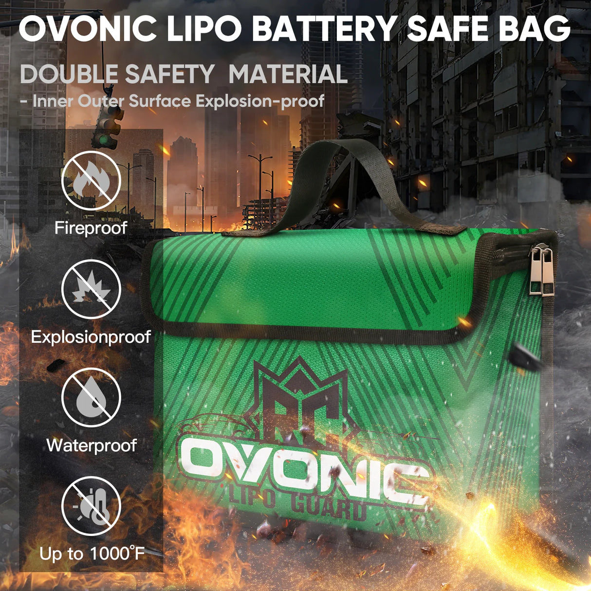 Ovonic LiPo Akku Sicherheitstasche - Safe bag