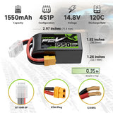 1550mAh / 4S / XT60