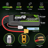 4000mAh / 3S / TRA