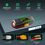 8000mAh / 4S / XT90