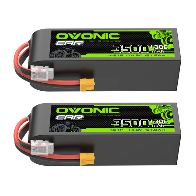 OVONIC 3500mAh 14,8V 130C 4S LiPo-Akku mit XT60-Stecker