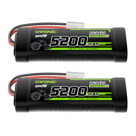 OVONIC 7,2V 5200mAh NiMH-Akkupack 6S mit Tamiya-Stecker (2 St.)