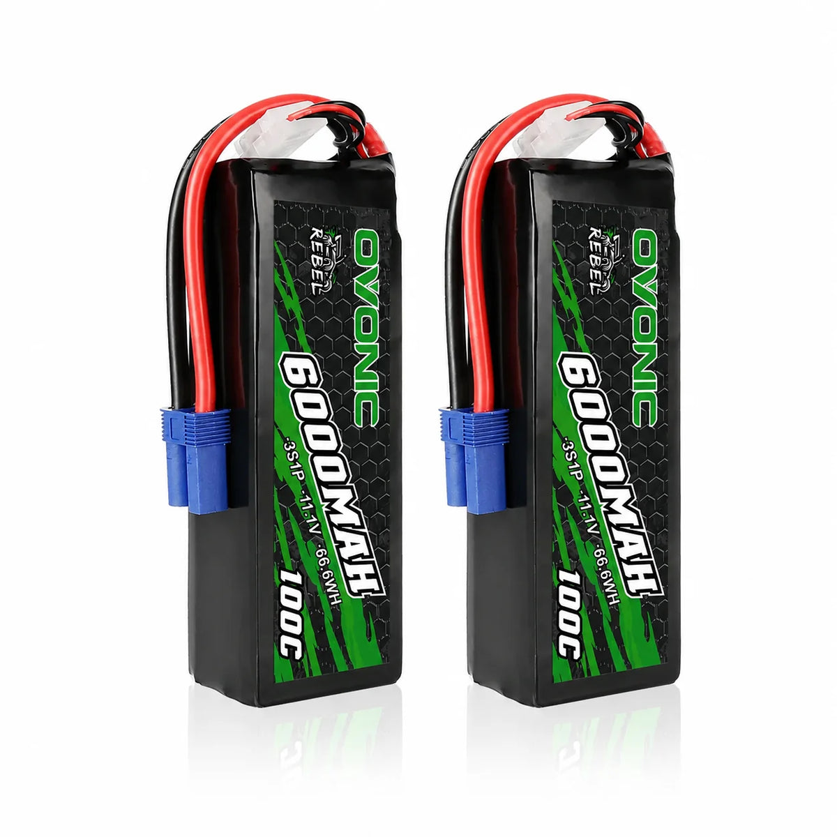 6000mAh / 3S / EC5