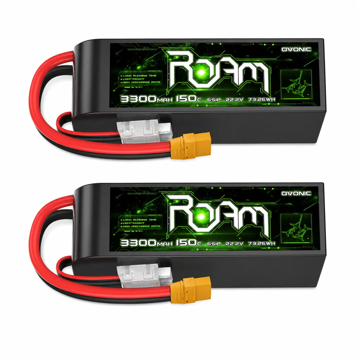 3300mAh / 6S / XT90