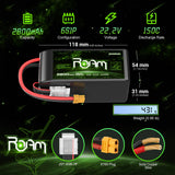 2800mAh / 6S / XT60