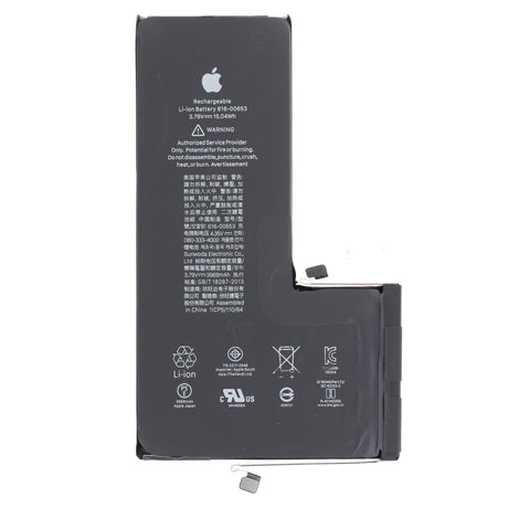 AccuCell Original Apple iPhone 11 Pro Max Akku – Li-Ion Smartphone-Ersatzakku mit 2.658 mAh