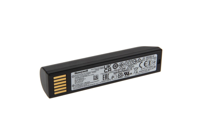Original Li-Ion Akku für Honeywell Typ BAT-SCN05 - 3,7 V 2450 mAh 99,5x21x21 mm