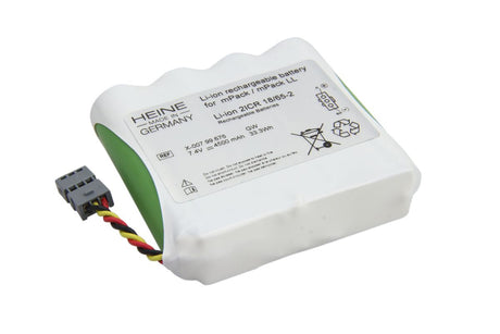 Heine Original Li ION Akku für Heine X-007.99.686 (X-07.99.675/ X-07.99.676) mPack LL - 7,2 V 5000mAh 72x18x68 mm