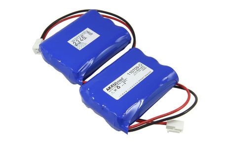 Atmos Original Li Ion Akku (Reparatur-Set) passend für Atmos Venta SP26, SP26A Ref 57525644 - 11,1 V 2600 mAh 73x57x18 mm