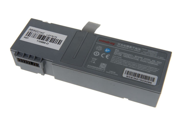 Original Li Ion Akku für Mindray Benefusion Infusionspumpe VP5 Typ 115-082274-00 - 7,4 V 6400 mAh 139,5x47x24,8 mm