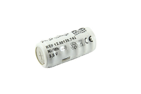 KaWe Original NiMH Akku KaWe Typ 28970 Ref 12.80120.742 - 3,5 V 1000mAh 55x23 mm