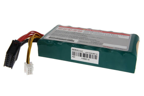 Nihon kohden Original NiMH Akku für Monitor CSM1000 - 9,6 V 2250 mAh 144x29x69 mm