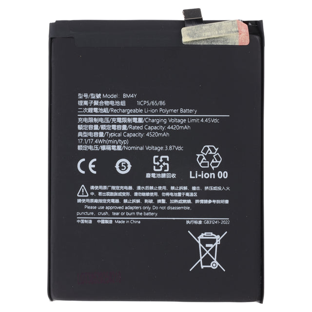 Original Xiaomi Mi 11i / Poco F3 / Redmi K40 Akku BM4Y 4520 mAh Li-Ion-Polymer