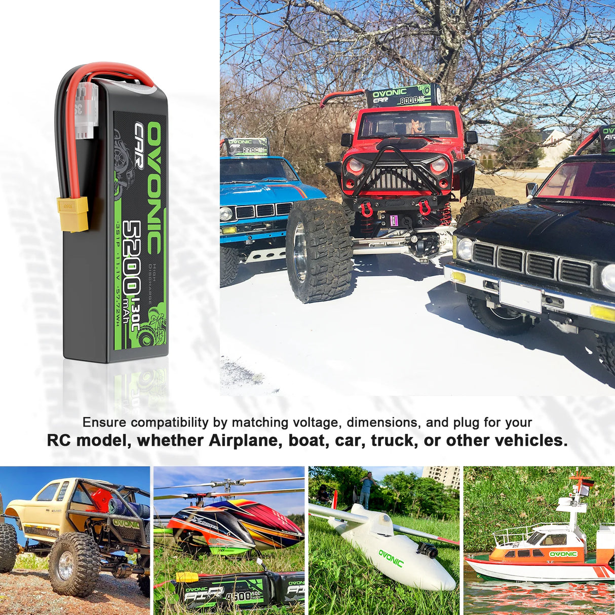 5200mAh / 3S / XT60