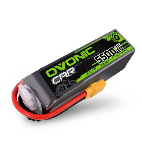 Ovonic 80C 6S 5500mAh LiPo-Akku 22,2V mit XT90