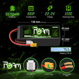 5500mAh / 6S / XT90