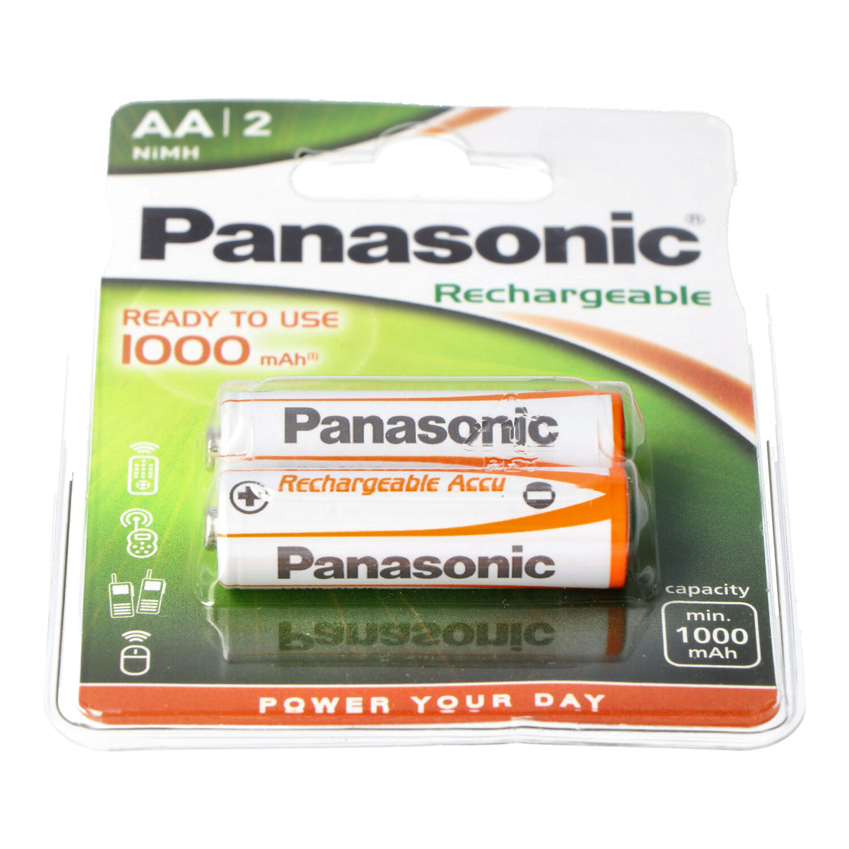 Panasonic Recharge Accu Power P6P DECT Akku NiMH Mignon 1,2V 1000mAh