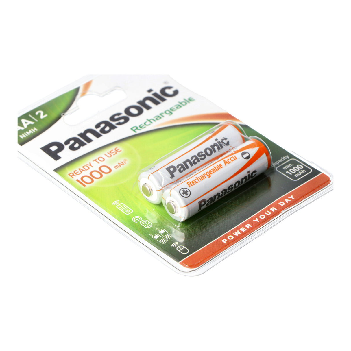 Panasonic Recharge Accu Power P6P DECT Akku NiMH Mignon 1,2V 1000mAh
