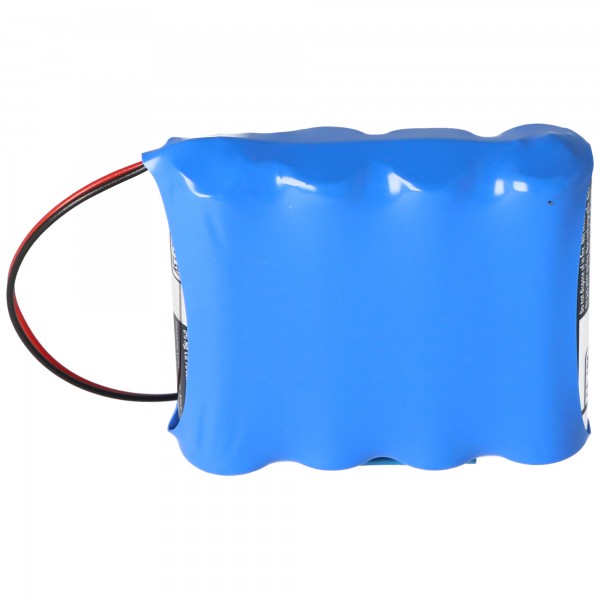 AccuCell Batteriepack für Messerschmitt 6VQ-02, 09.30 6 Volt Batteriepack, bestehend aus 4x AA Panasonic Batterien, 10cm Kabel inkl. PHR 2 Stecker