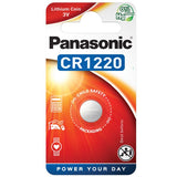 Panasonic CR1220 3V 35mAh Lithium Batterie für blueCompact Winkhaus Schließmechanismuss