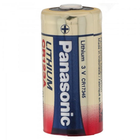 Panasonic CR123A 3V 1400mAh Lithium Batterie Photo