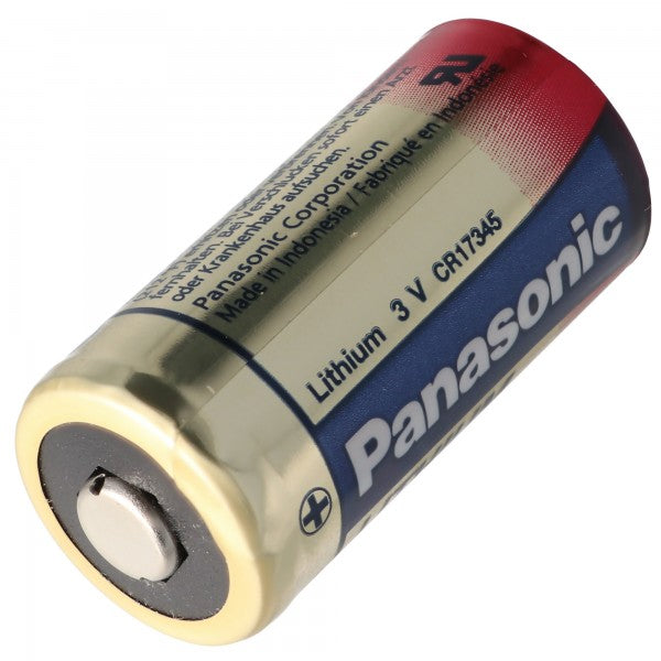 Panasonic CR123A 3V 1400mAh Lithium Batterie Photo