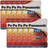 Panasonic CR2 Lithium Batterie CR2EP, CR-2 Batterie 10er Pack